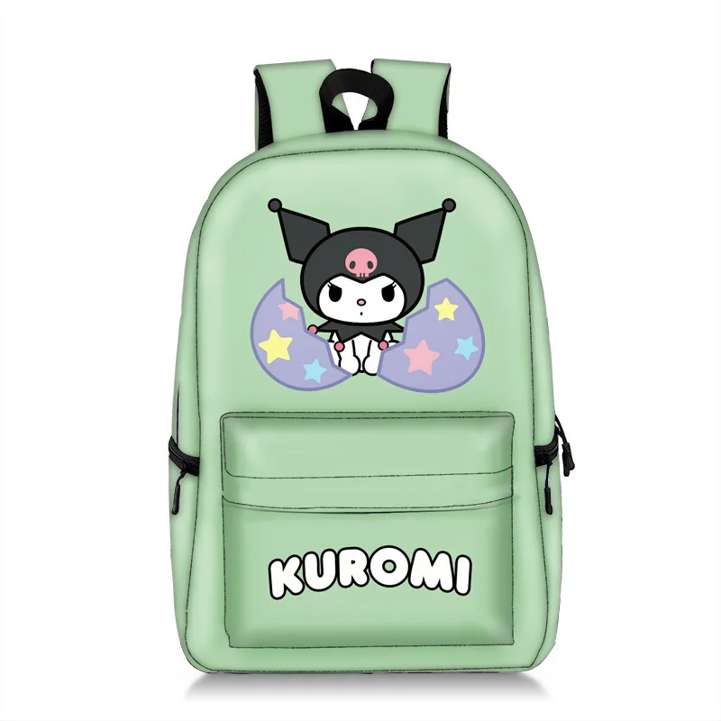 Sanrio Hellokitty Kuromi Full Print Backpack Good-looking Cute Ins Style Versatile Mori Fashion Laptop Sleeve Mochilas Para Niña