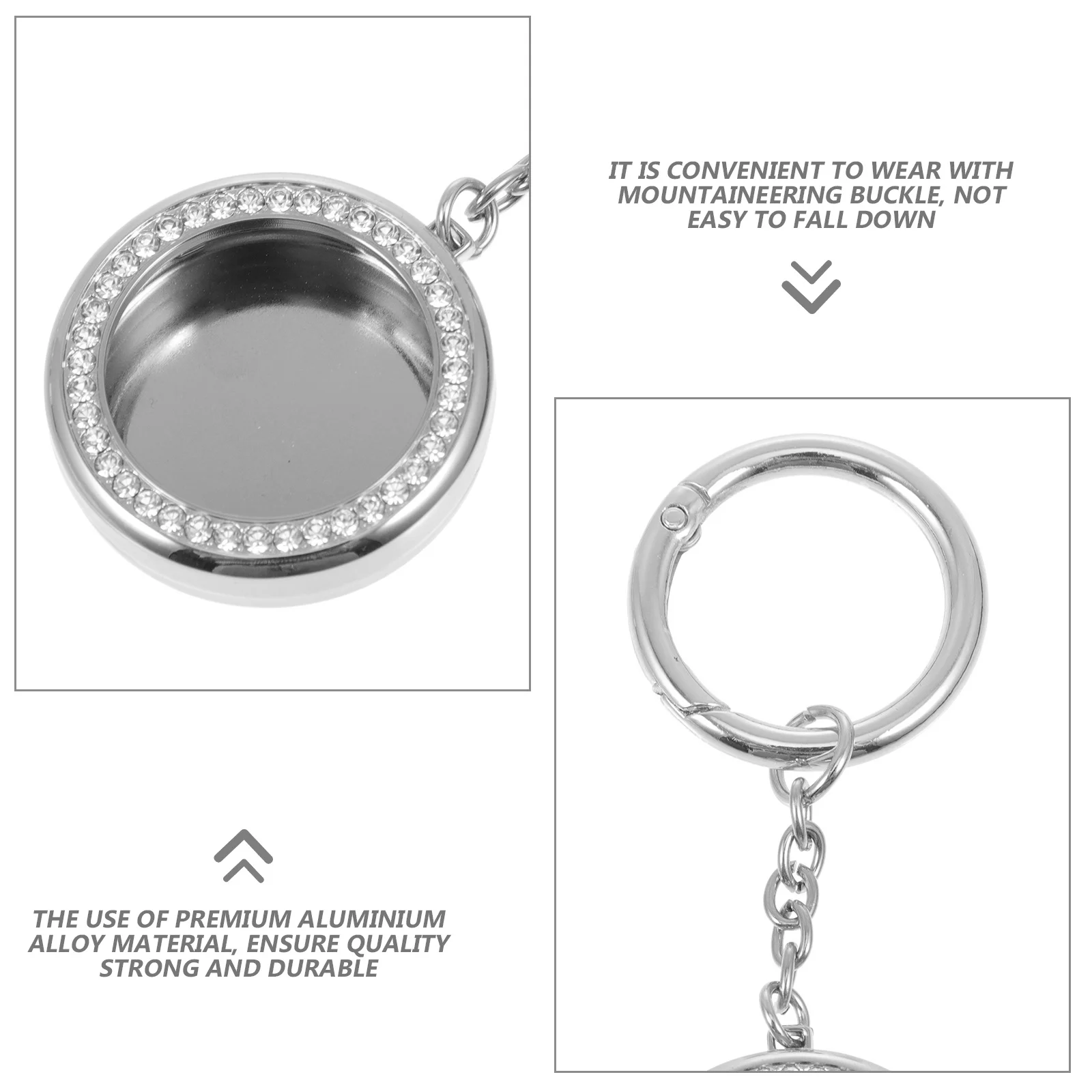 

1pc Protection Case Aluminium Alloy Anti-Collision Cover For Pets Keys Bags Luggage Portable Shell Tracer Cover