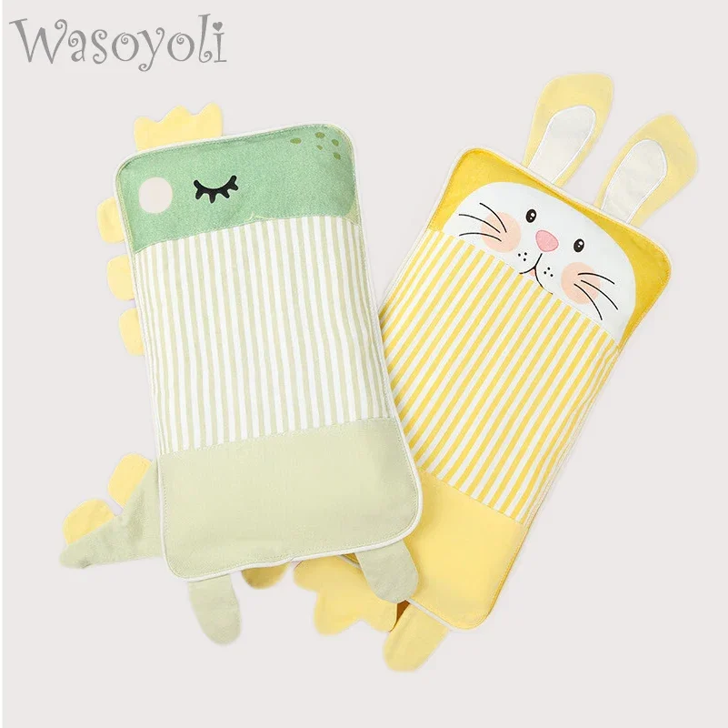 

Baby Pillow Animal Shaped Cassia Seed + PP Cotton Sleep Support Nursing Infant Pillow Kids Striped Head Sleep Positioner