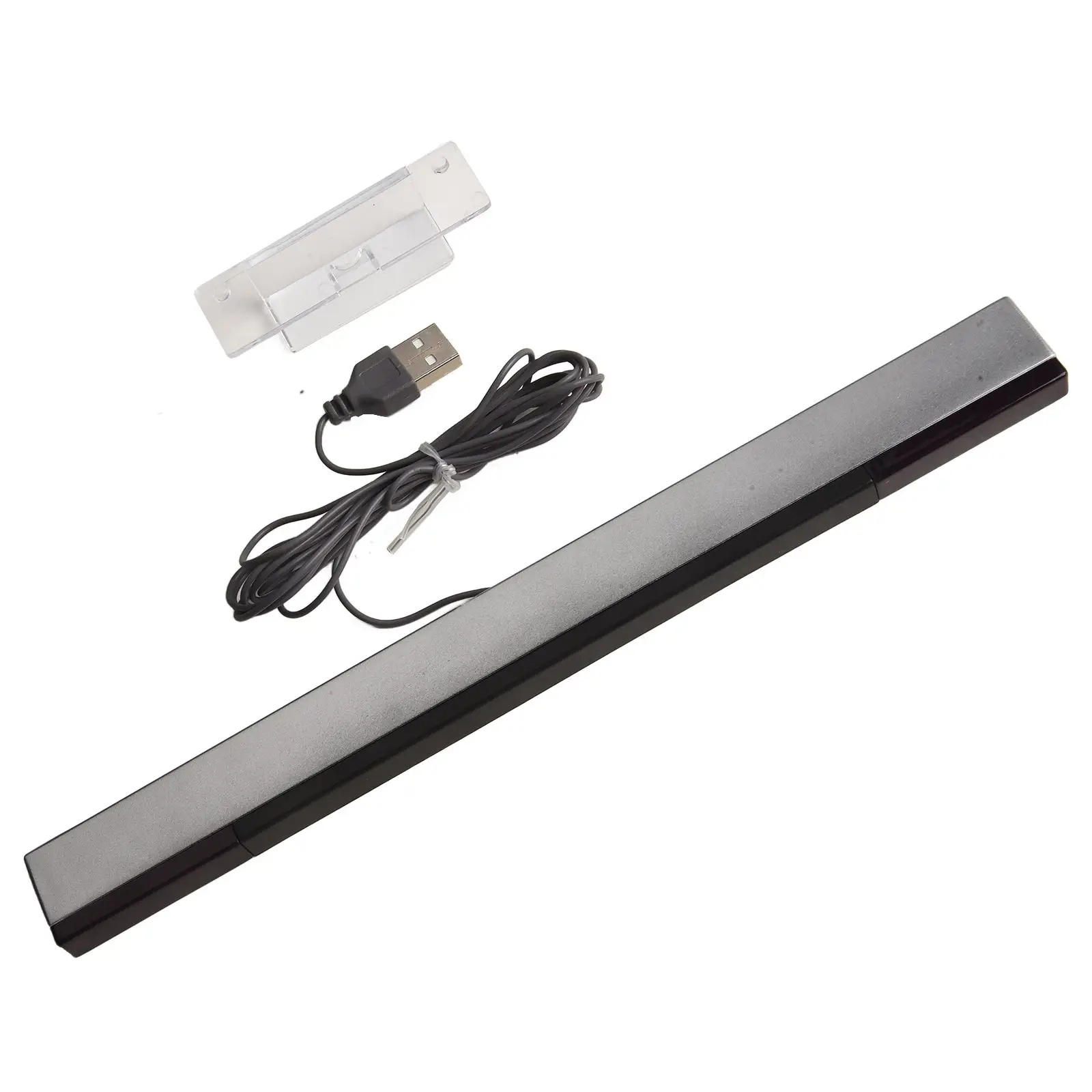 For Wii Video Game Sensor Bar Wired Receivers Infrared IR- Signal Ray USB Plug Replacement Sensor Bar ForWii Remote