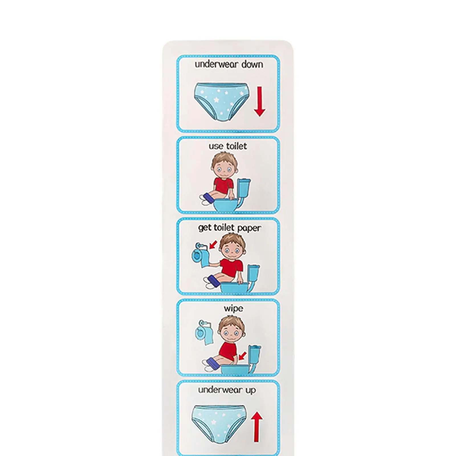 Visueel Schema Onderwijs Toiletroutine Grafiek Voor Thuisonderwijs Voor Kinderen Thuis