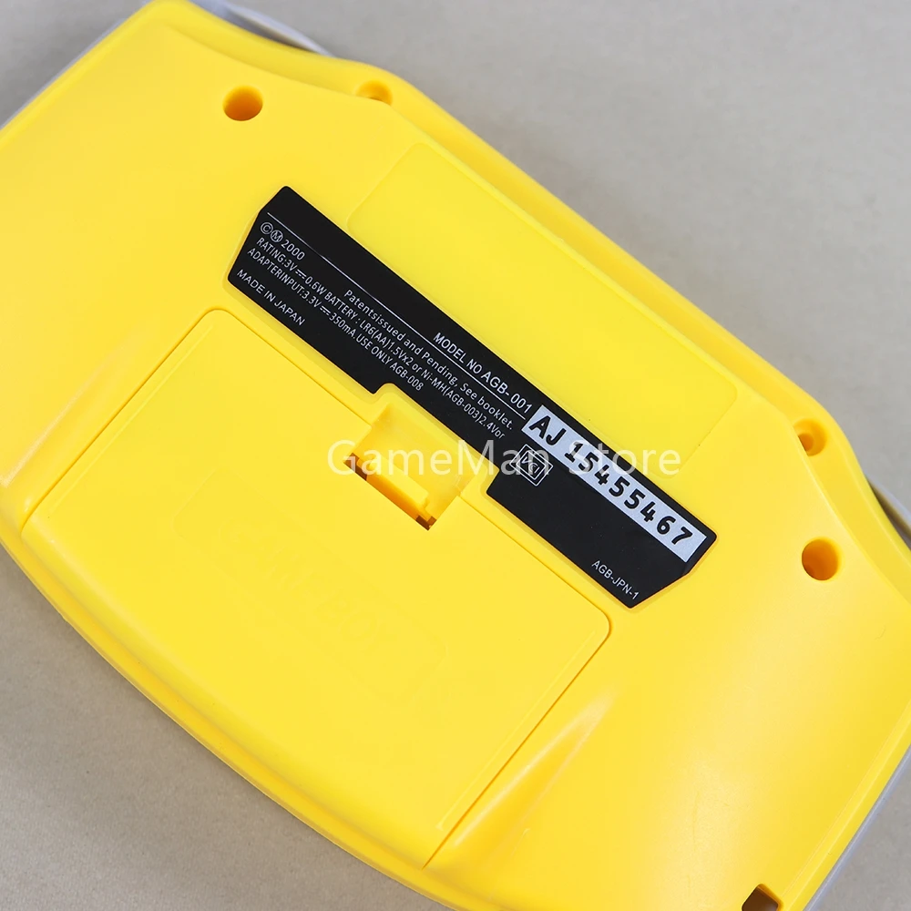 2 шт./лот, замена для Nintendo Gameboy Advance, наклейка для задней бирки консоли GBA