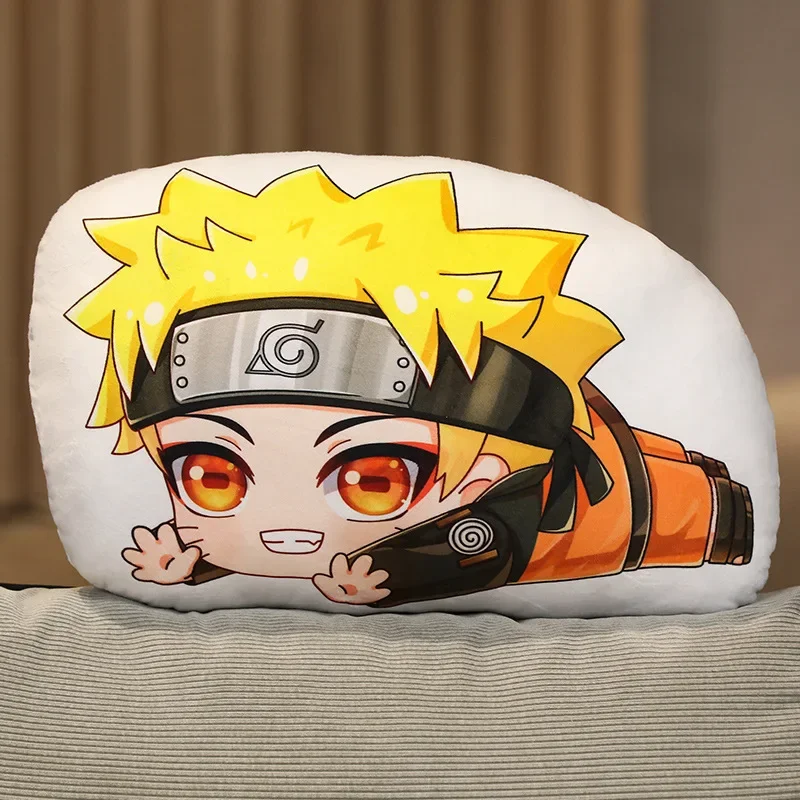 Anime Naruto lalki poduszka Kawaii Sasuke Kakashi Itachi Uzumaki Naruto urocze figurki peryferyjne poduszka i zabawki prezenty dla dziewczynki