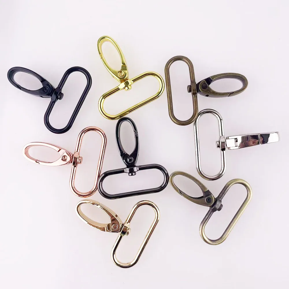 20Pcs 38mm 1 1/2 inch Buckles Swivel Lobster Clasp for Bag Strap Snap Hook Keychain Trigger Carabiner Clip Hardware Accessories