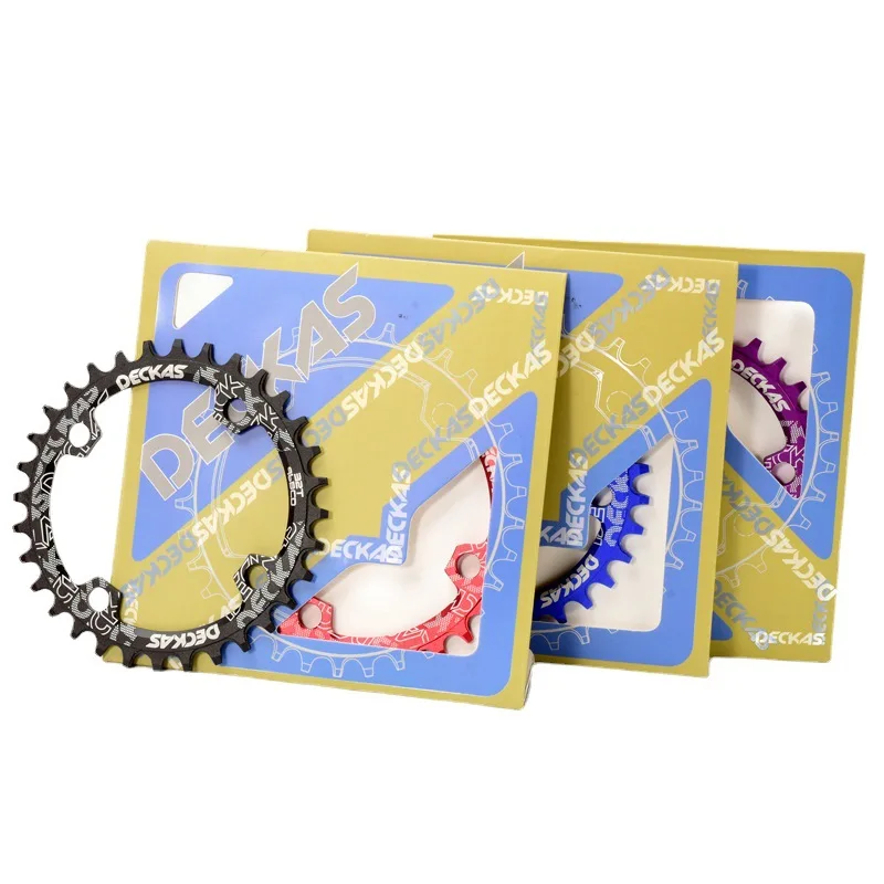 DECKAS 96BCD Round/Ova Chainring MTB 32T 34T 36T 38T Crown Plate Parts forShimano M6000 M7000 M8000 M4100 M5100 Bike Parts