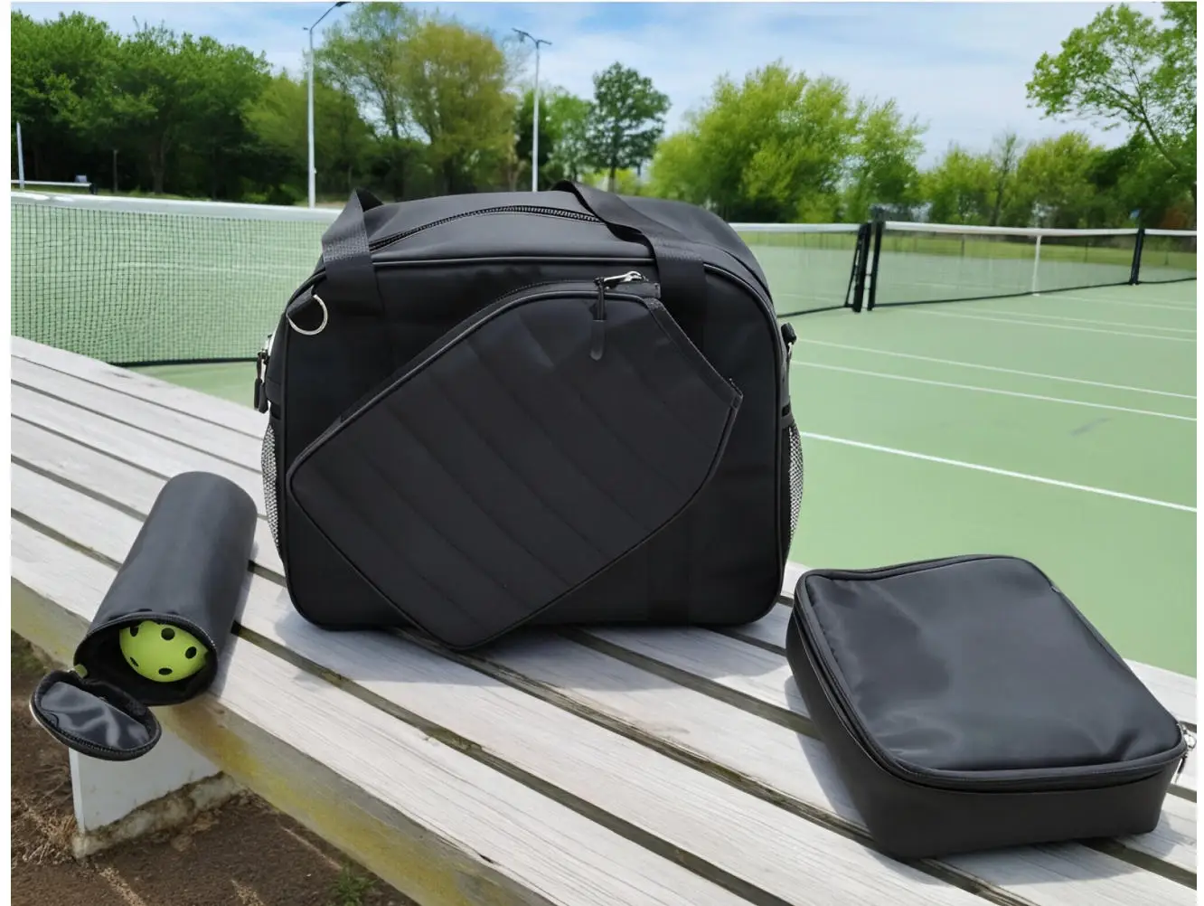 

Oxford High-Quality Racket Bag Sports Fitness Bag Large Capacity Handheld Travel Bag Men Women Badminton Racket Storage Bag