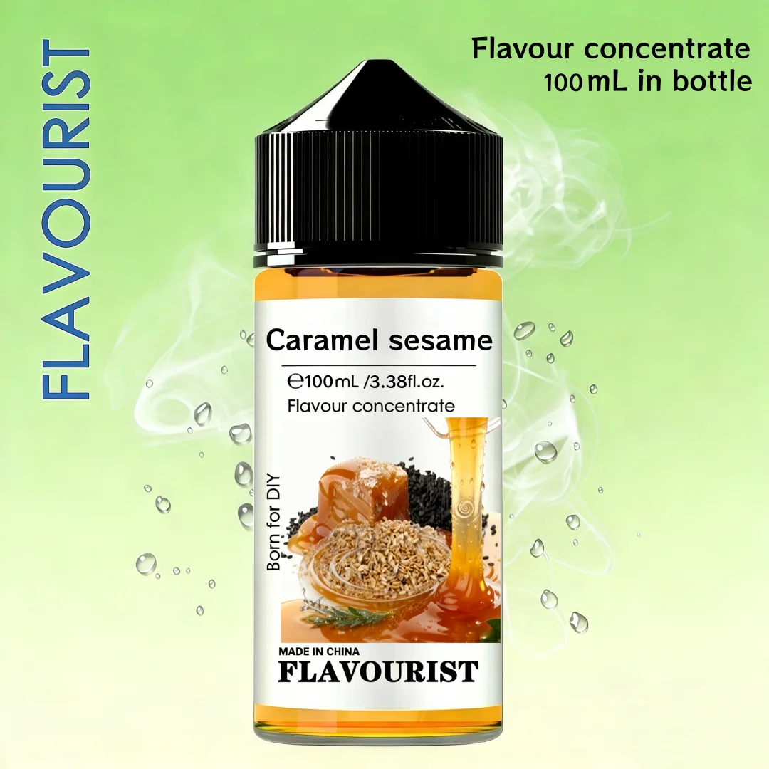 Concentrado de sabor a caramelo y sésamo FLAVOURIST, sabores naturales, el mejor saborizante para bricolaje