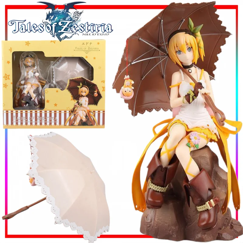 

New Tales of Zestiria Figurine Model Cartoon Edna Action Figure Anime Merchandise Holiday Gift Display Collection 2D World