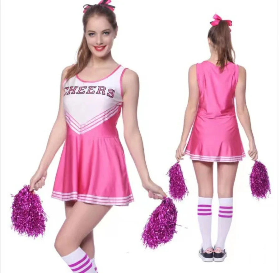 

New Women's Dresses Sexy Cute Cheerleader Clothing Games Performance Performance Stage Clothing