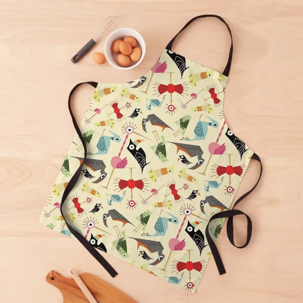 Bird Salad Apron House Things For Home And Kitchen waiter Men kitchen cook wear Apron