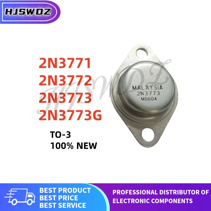 5Pcs/lot 100% NEW 2N3771 2N3772 2N3773 2N3773G TO-3 High-power transistor In Stock