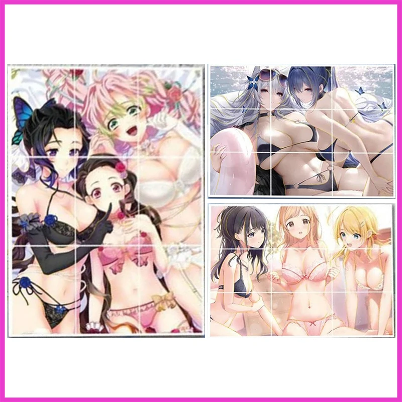 

Аниме История богини Редкая головоломка Коллекционные карты Луи Мицури Преувеличение Синобу Незуко Накано Мику Игрушки для мальчиков Подарок на день рождения