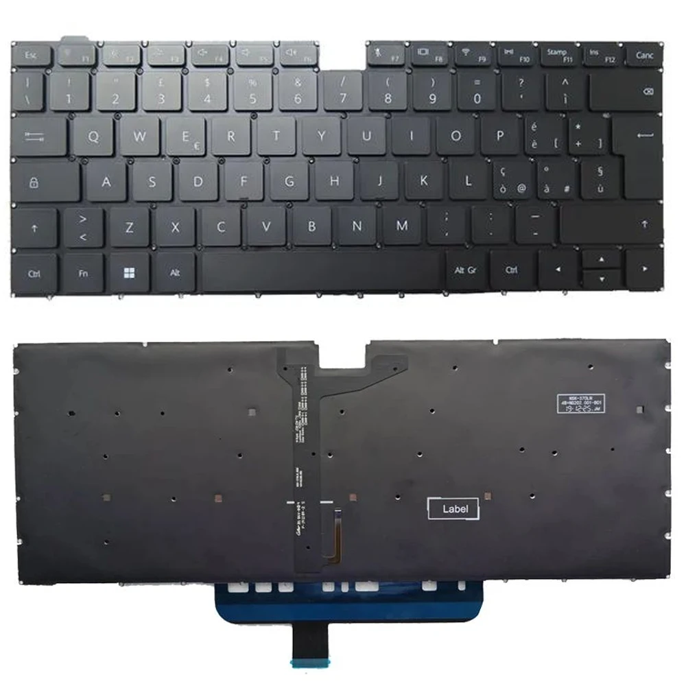 XIN-Italian IT Backlit Laptop Keyboard For Huawei MateBook D 14 NBL WAQ9RP WAQ9R NBL-WAQ9L NBB WAH9 WAP9R WAE9P NBB- WAH9P