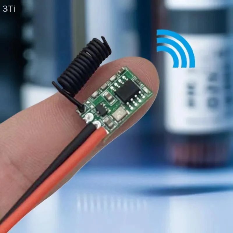 1 шт. DC 12 В 3 В 5 В 9 В обучающий код 433,92 МГц 1 канал выход для пультов дистанционного управления 1527 кодирование 433 МГц RF беспроводной передатчик модуль