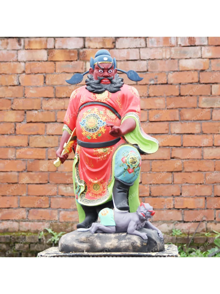 Zhong Kui Statue of God Blessing Shengjun Door-God Military General Ghost Master Decoration Resin Buddha Statue Zhong Tianshi