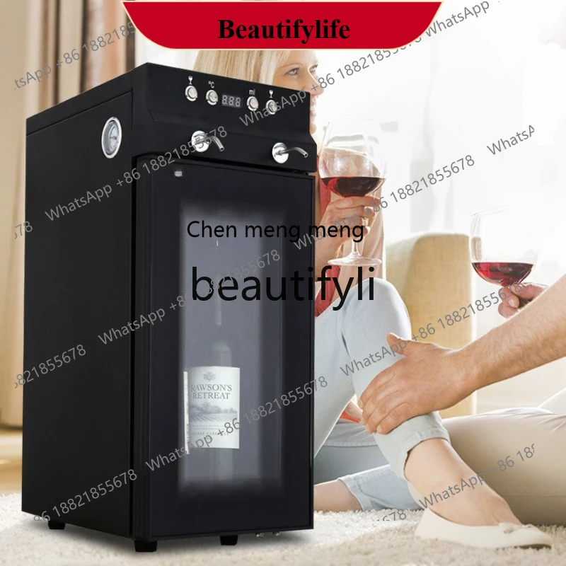 

AB02 Red Wine Refrigerated Dispenser Wine Constant Temperature Dispenser Compressor Cooling Freshness Dispenser
