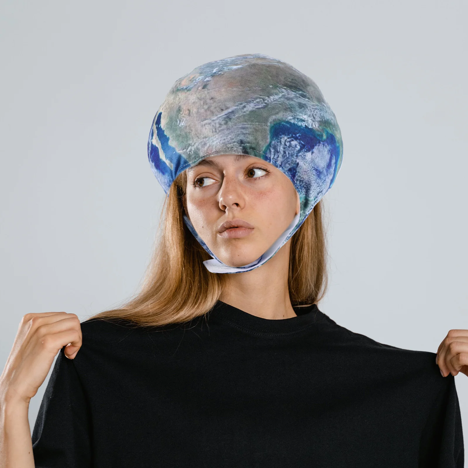 

Cartoon Planet Headgear Lightweight Adults Party Cosplay Photo Props Space Theme Birthday Festival Decorations