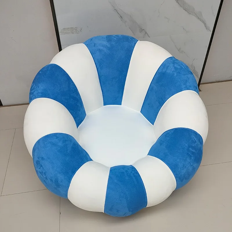 

Nordic Single Sofa Living Room Sofas Compression Sofa Lazy Colorful Petal Sofas Small Apartment Balcony Can Sleeping or Lying