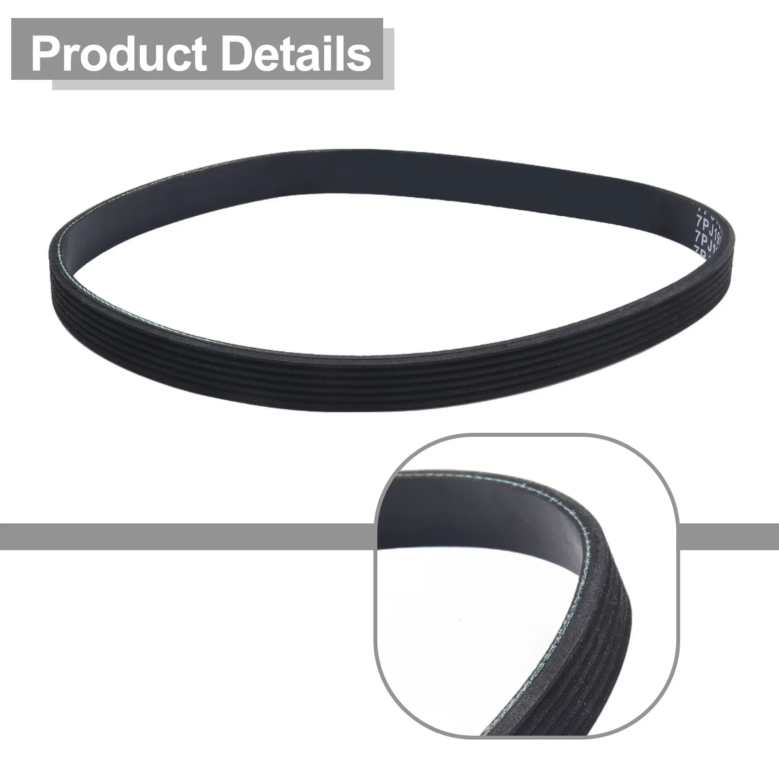 6PJ490 7PJ490 Lawn Mower Drive Belt Metric Imperial For Qualcast Sovereign Mowers Rubber Lawn Mower Accessories