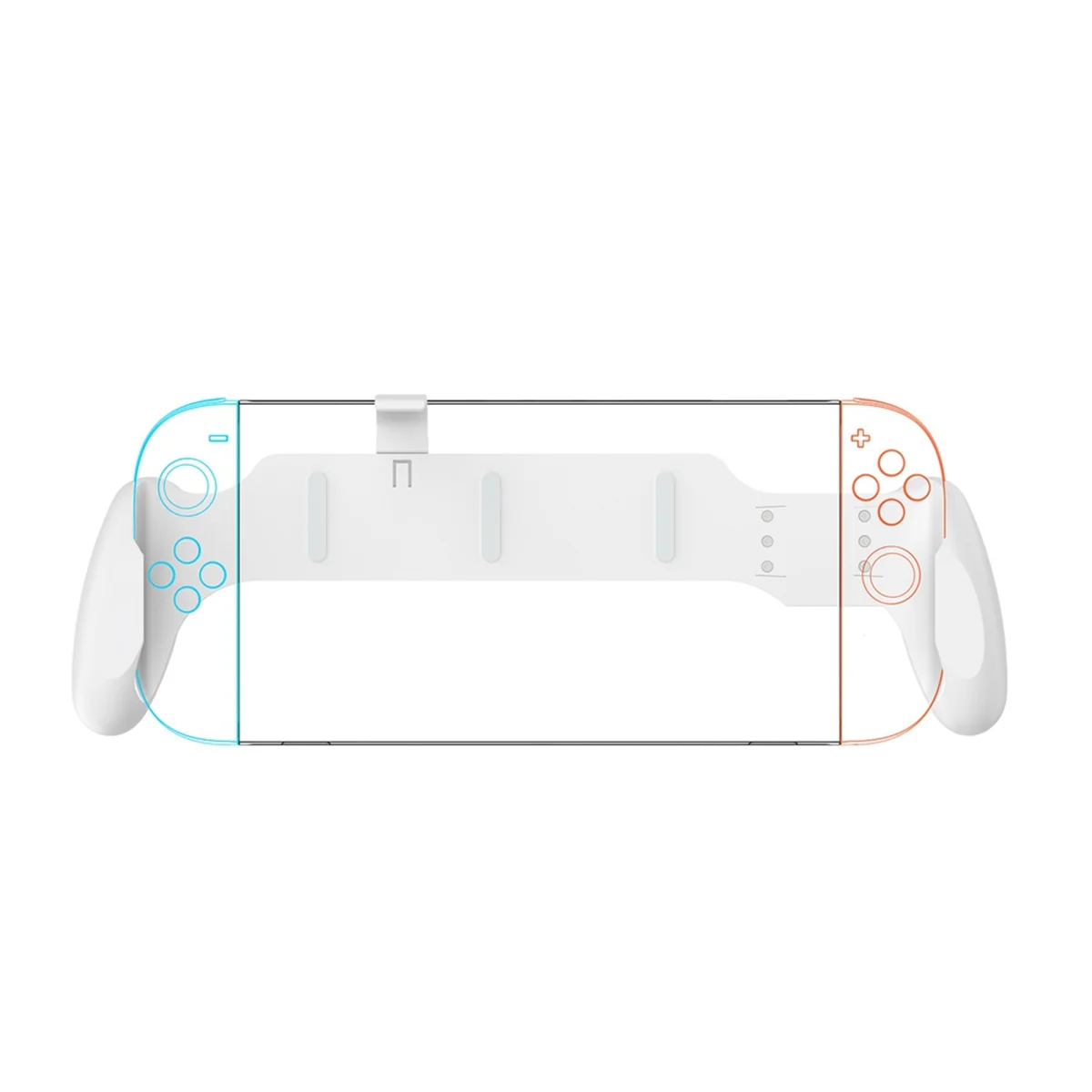 

Ручка для геймпада ATP6 для игровой консоли Switch/Switch2/OLED, эргономичная противоскользящая ручка, подставка для игровой консоли для аксессуара Switch, черный