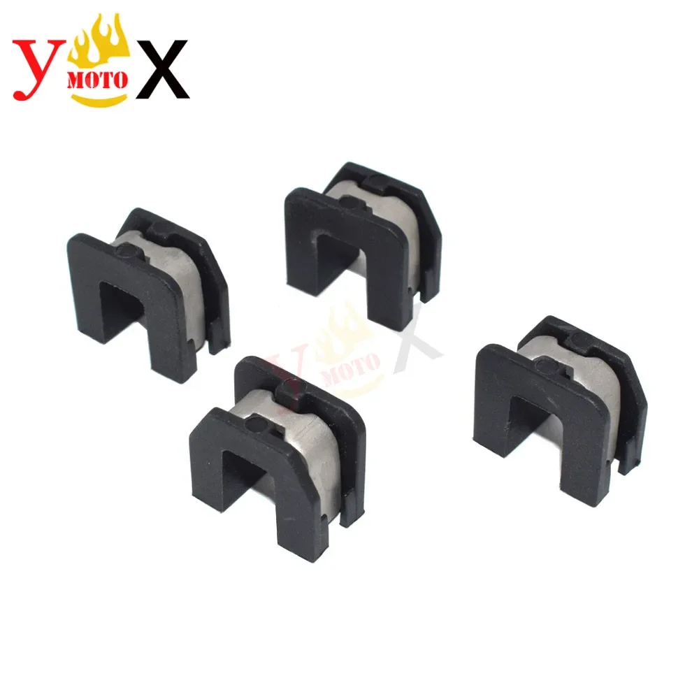 

T-MAX500 04-12 Motorcycle 4PCS Belt Pulley Driven Wheel Clutch Bumper Buffer Block Slider For YAMAHA TMAX500 T-MAX 500 2004-2012