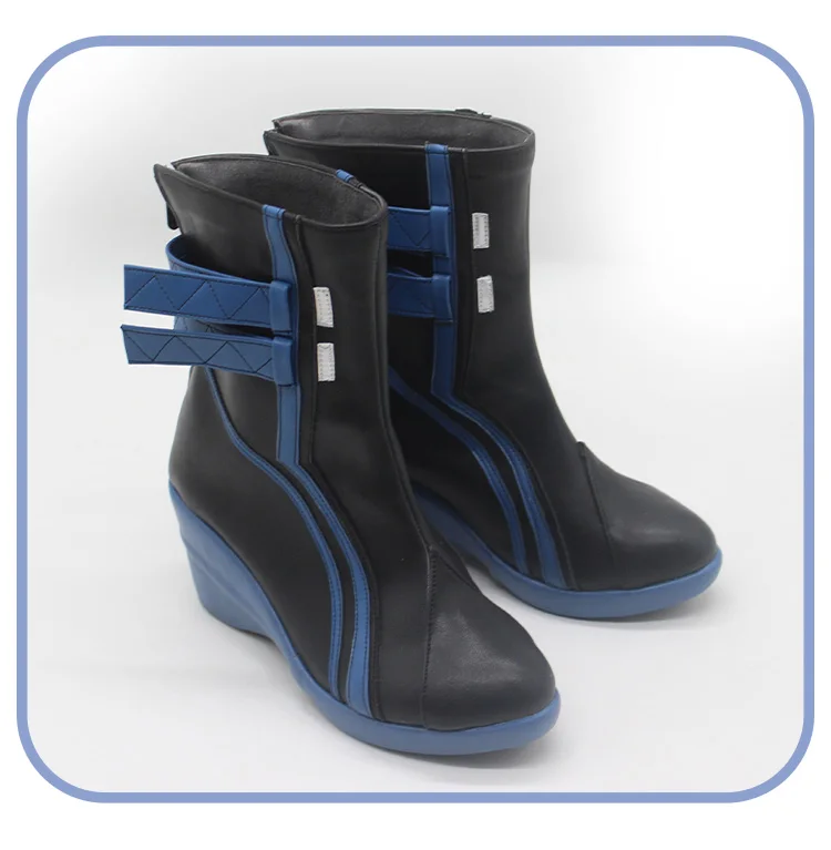 Luna neve cosplay sapatos rivals fantasia botas para meninas mulheres adulto halloween carnaval festa sapatos