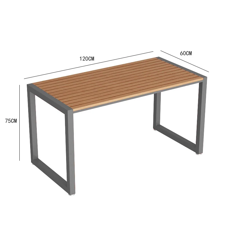 Outdoor rain and sun protection open-air terrace tea table and chairs simple modern courtyard garden  tables and chairs