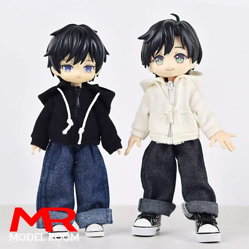 1/12 Schaal BJD Denim Jeans Kleding Model Fit 1:12 Ashi 2.0 3.0 OB11 Azone P9 P10 Ufdoll BJD Action Figure Poppen