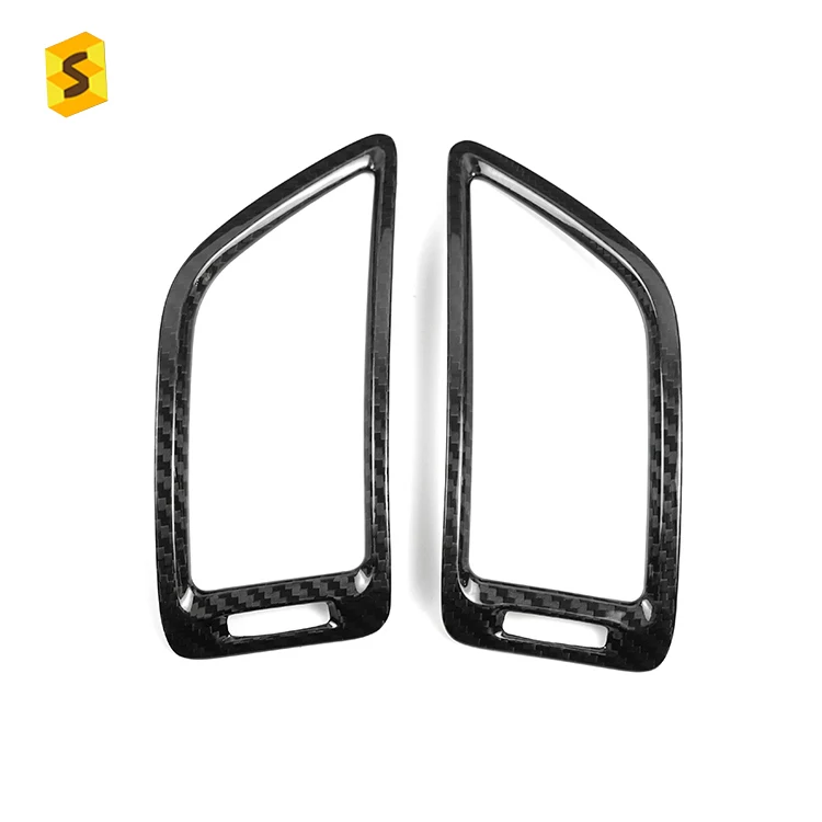 

Equipment Smart Library ES N-YFND-350 Car Interior Accessories Carbon Fiber Left And Right Air Outlet For Infiniti Q50 Car Acces