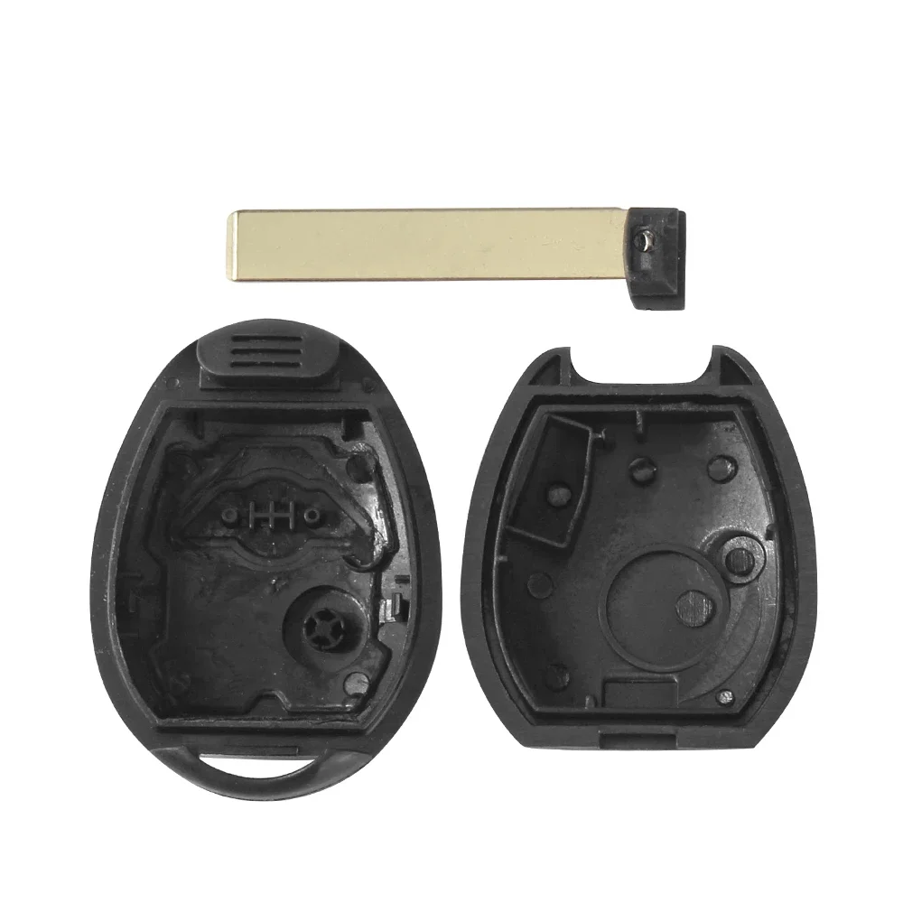 KEYYOU Key Shell Fob per BMW Mini Cooper S R50 R53 Rover 75 per BMW Remote Car Key Case Cover 2 Button Uncut Blade sostituzione