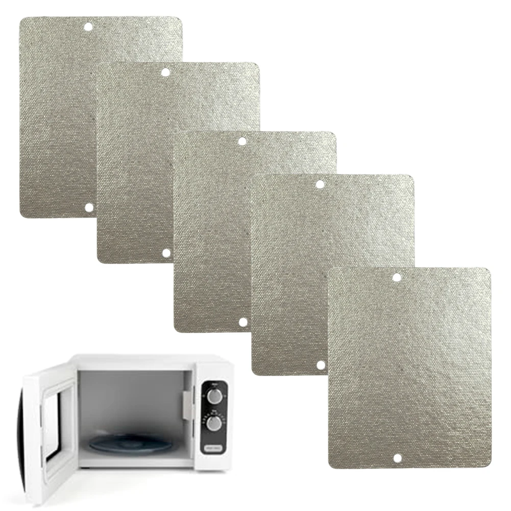 

5Pcs Microwave Waveguide Cover Mica Plates Compatible With WB34X21271 AP5791399 For Enhanced Cooking Efficiency