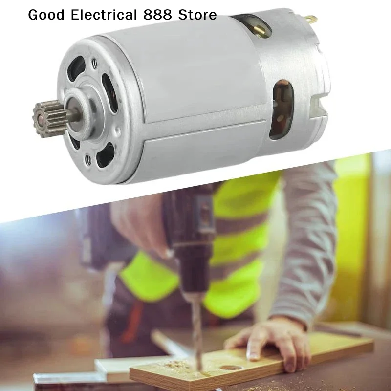 【GE】Oferta Imperdível: 1 Peça de Motor DC RS550 21V para Furadeira Elétrica a Bateria de Lítio, para Alta Velocidade e Alto Torque