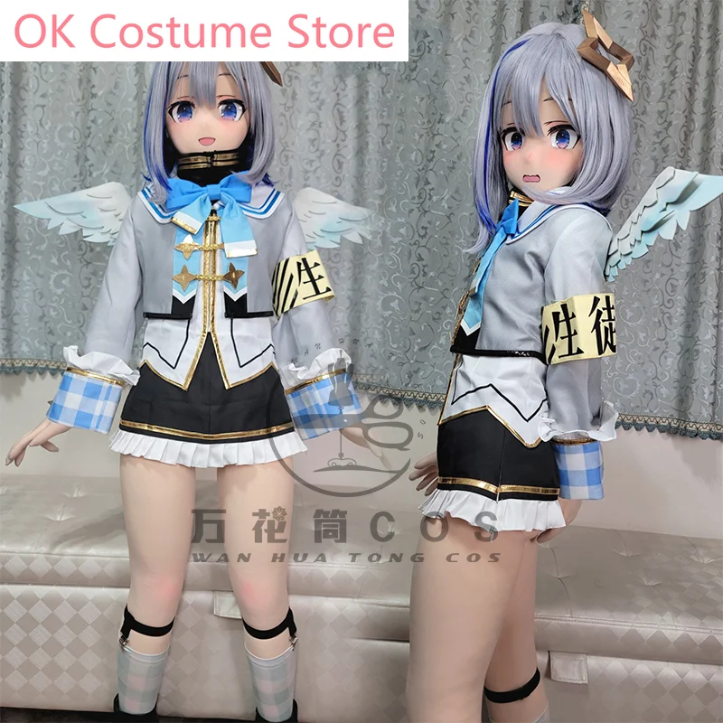 Vtuber Amane Kanata Hololive Customize Mufti Cosplay Costume Cos Game Anime Party Uniform Hallowen Play Role Clothes Clothing