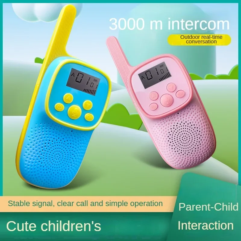 New wireless cartoon parent-child walkie-talkie children interactive educational gift toys