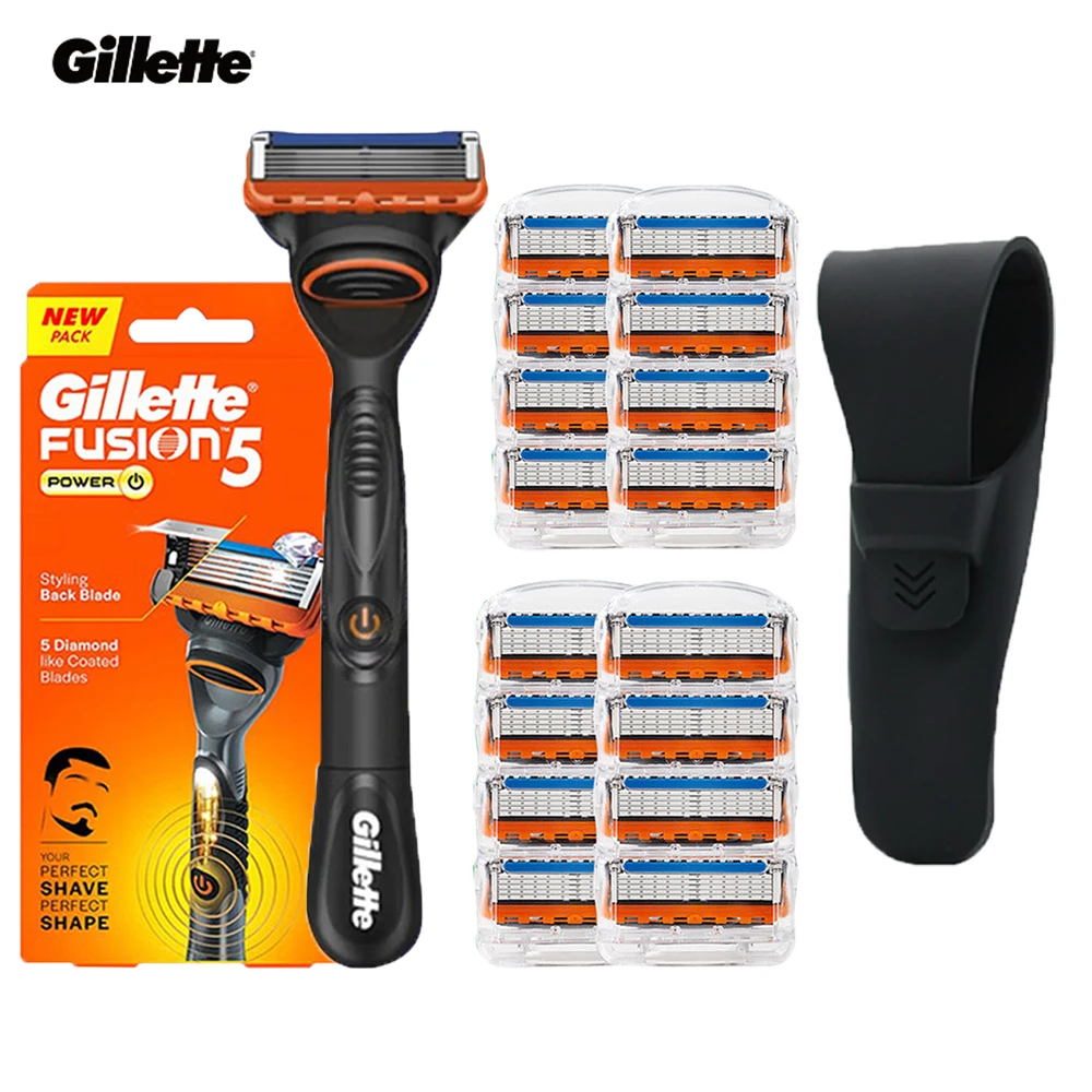 Gillette Men's Proglide Power Electric Razor 5 Blade Coating Micro-Vibration Technology Blades Comfort Shaving