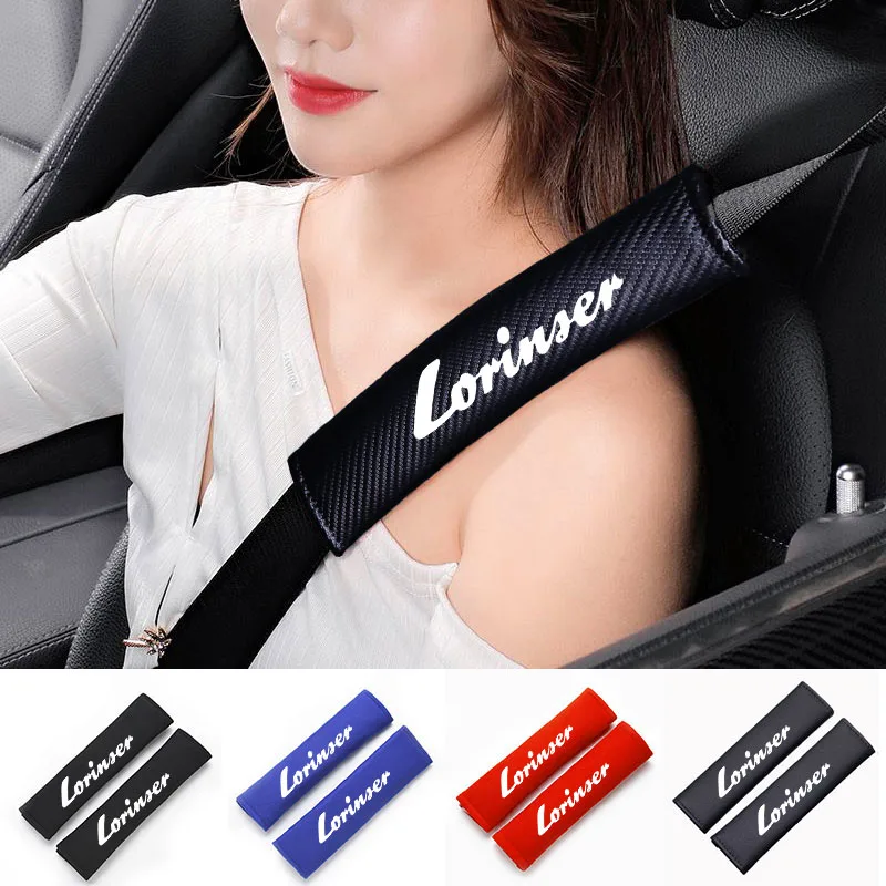 

Seat Belt Covers for Lorinser Mercedes Benz LS560MX LX MAYBAC MS500L VS MS500 GS LS500 W203 W204 W210 W211 W205 Car Accessories