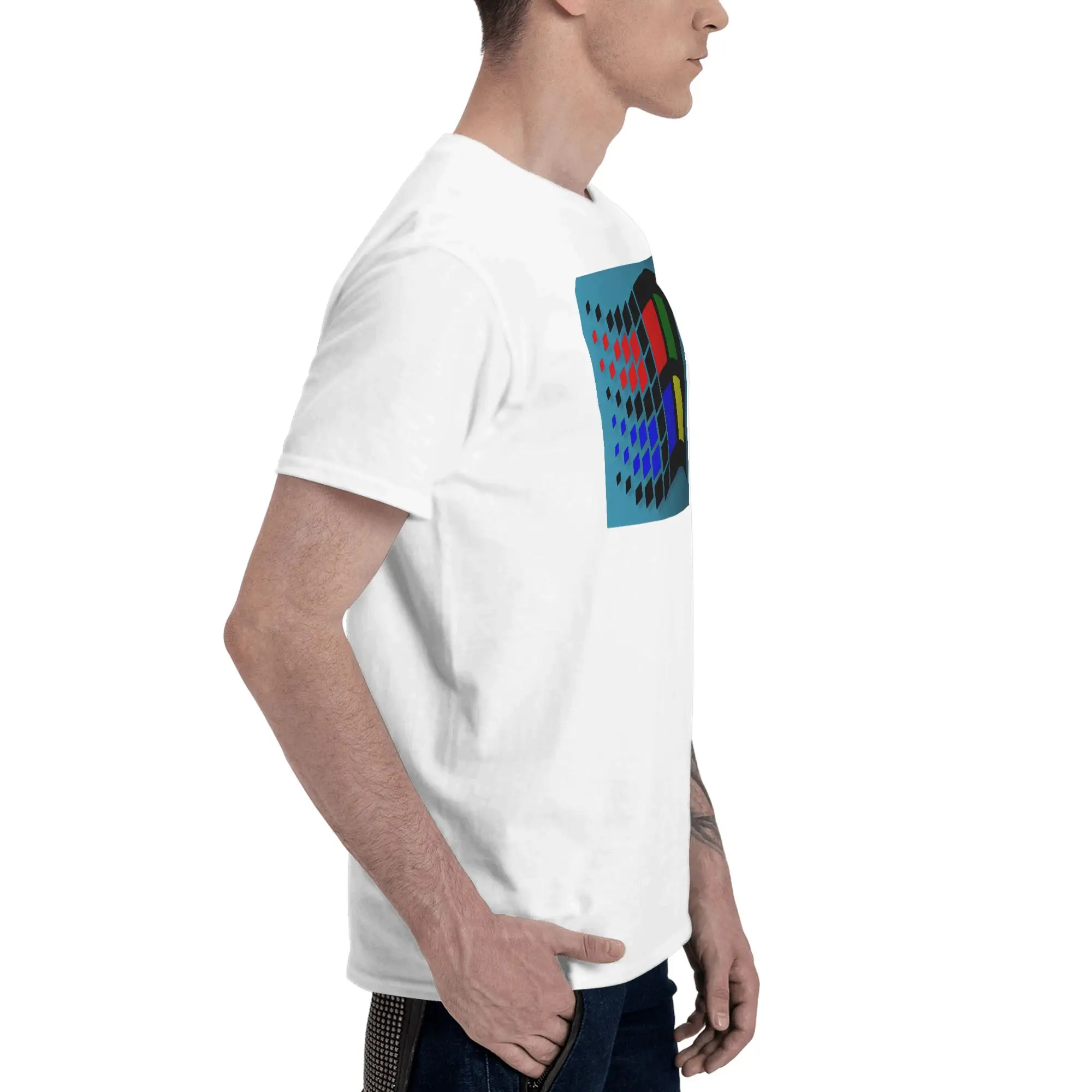 Windows 31 Crisp Reversible T-shirt Urban Light Mature Basic Tee