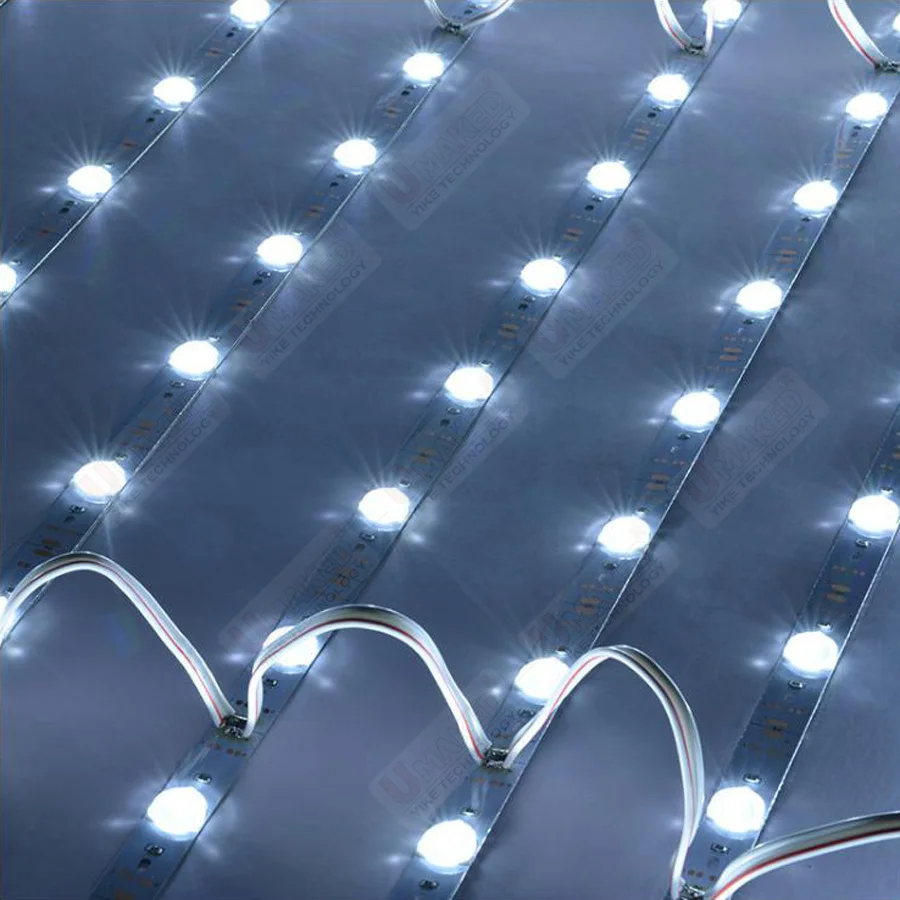 10/50pcs 50cm 3030SMD LED Hard Rigid Light DC12V 6leds 6W LED Strip Bar Light white/warm white bar lamp decoration light