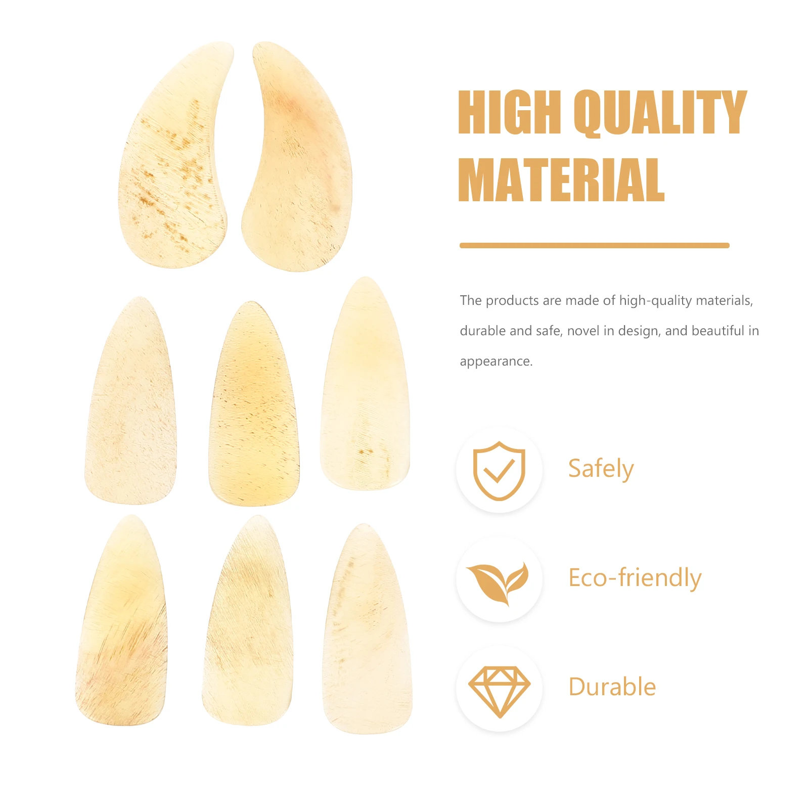 

8 Pcs Guzheng Nails Practical Zither Covers Protective Fake Practice Protection Finger Protectors Picks