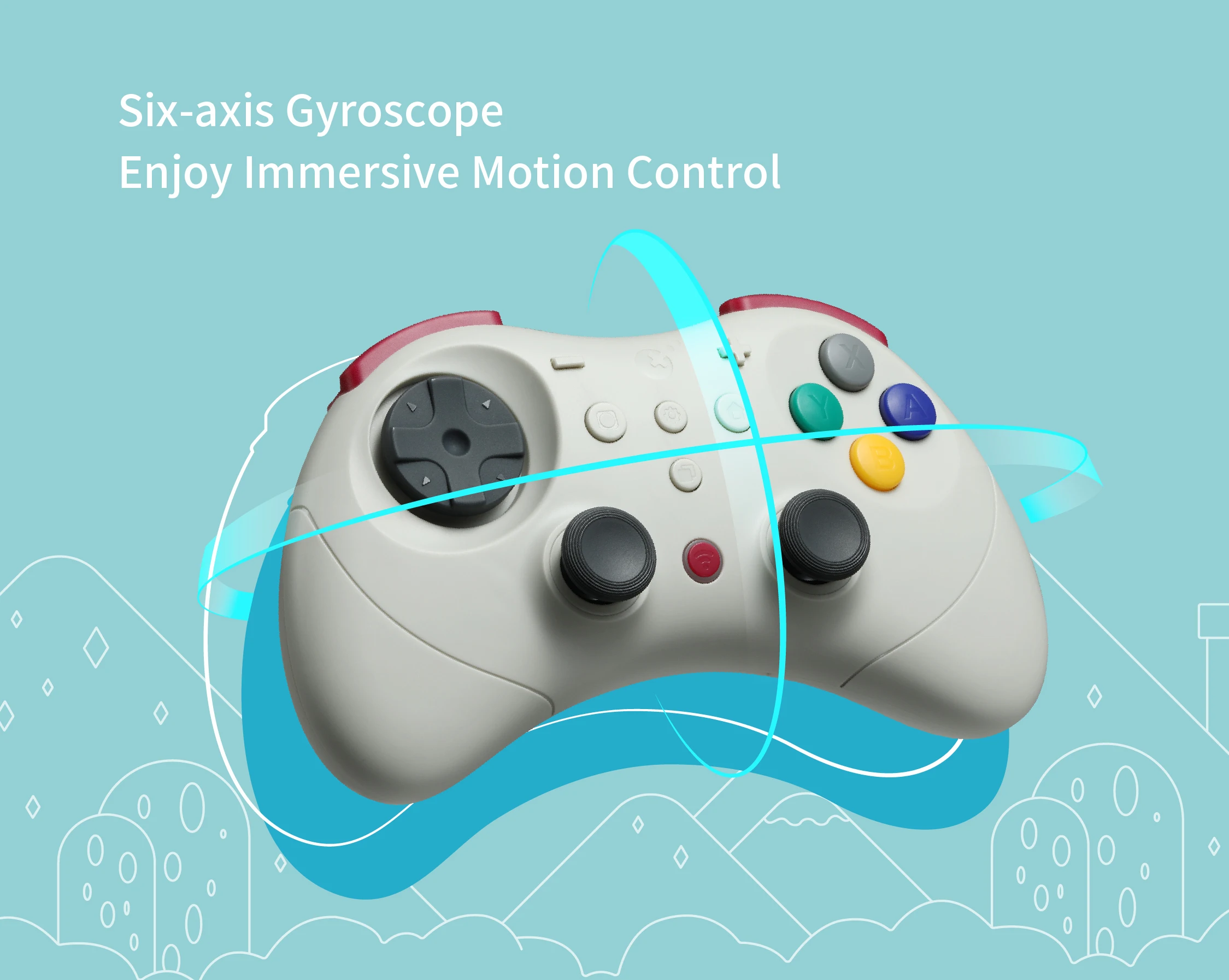 GuliKit Elves 2 Pro Wireless Gaming Controller für Switch 2 Windows Hall Joysticks mit 1000 Hz Gamepad für iOS und Android – Detail 12
