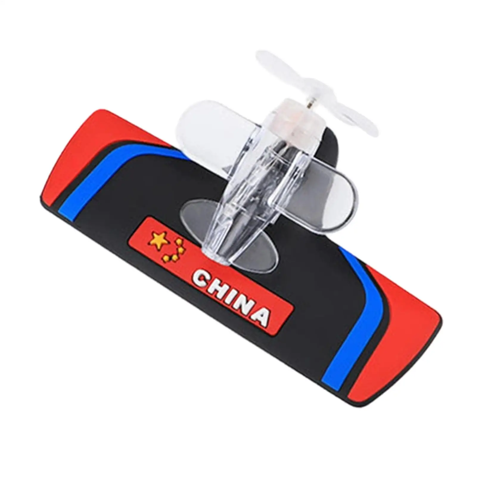 

Exterior Decorations For Car Wind-Powered LED Airplane Auto Ornament Decorative Bike Ornament For Car Owners Drivers Women Men