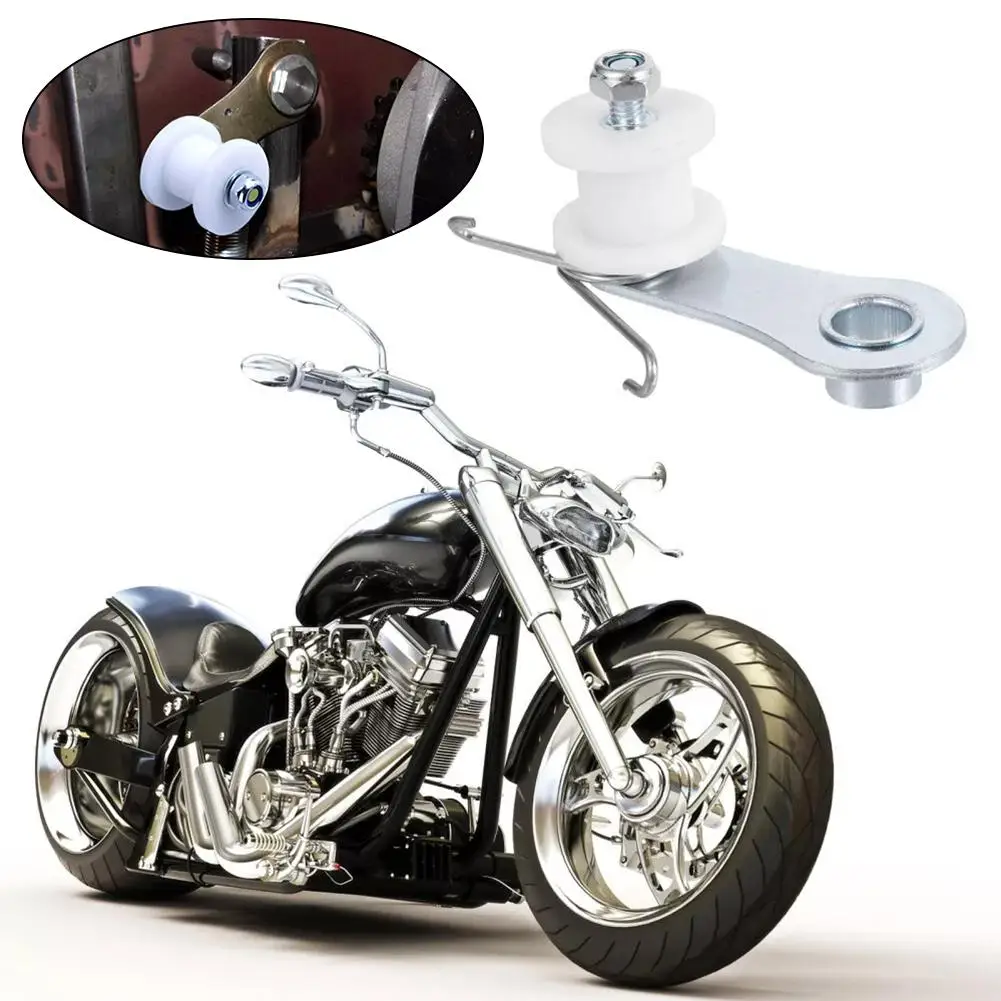 Универсальный сверхмощный роликовый натяжитель цепи с пружиной для 110cc 125cc 140cc мотоцикла мини-велосипеда ATV Dirt Pit Chain Adjus D2S3