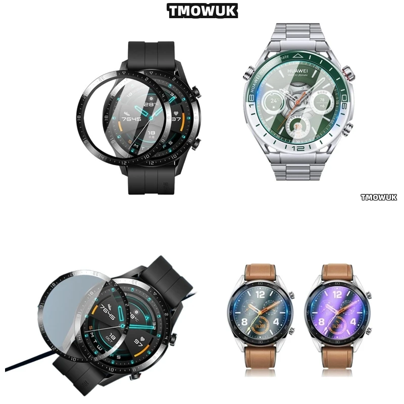 

For Huawei WATCH GT2 GT3 GT4 GT5 Pro Cyber Ultimate 41 42 43 46mm - 9H Hardness Screen Protector, High Transparency, Sensitive T