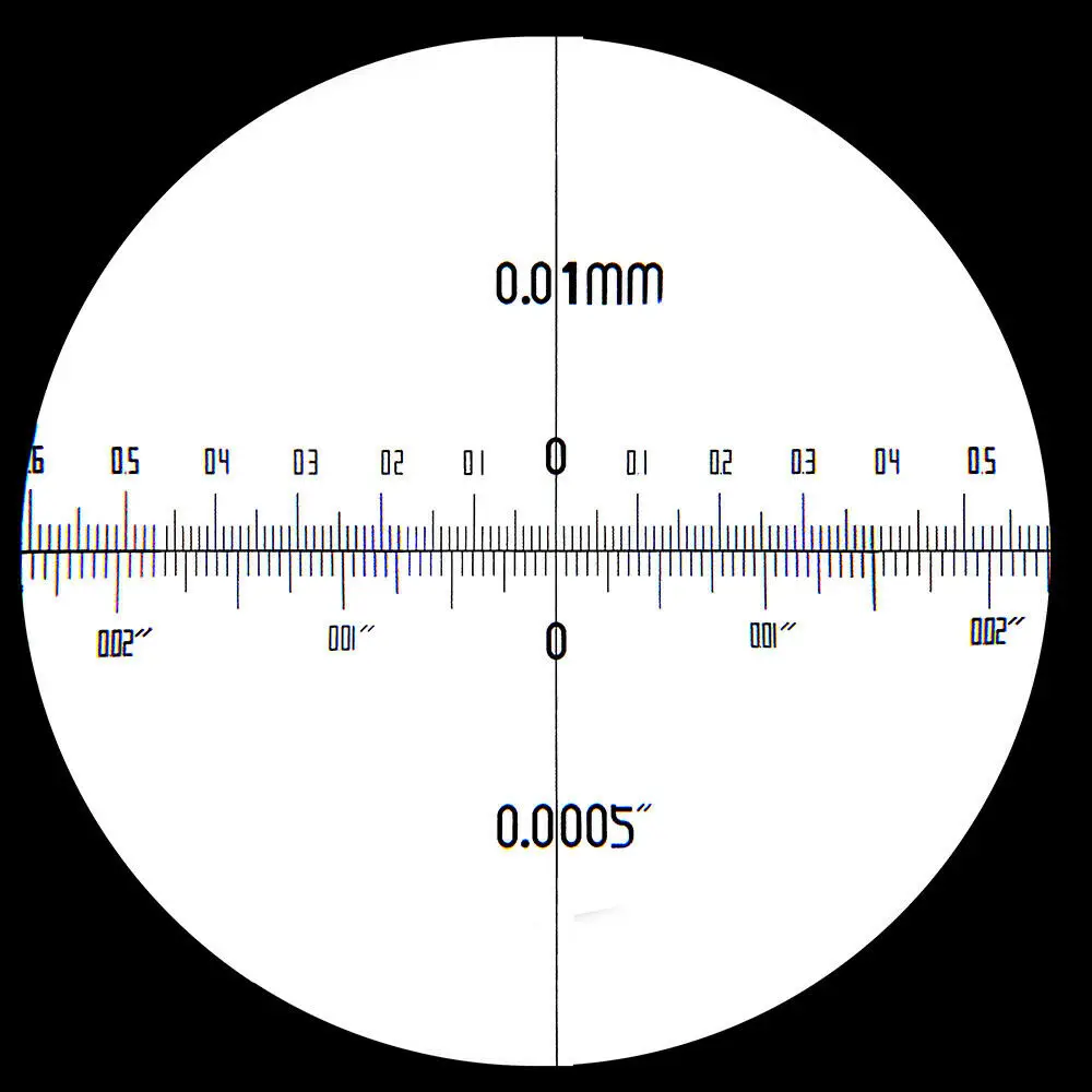 Imagem -06 - Led Microscópio de Bolso para Inspeção Jóias Lupa 0.01 mm Medição Retículo 100x Magnifier