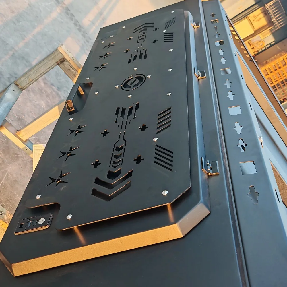 Rear Trunk High-top Luggage Rack with Three-sided Opening and Closing, Trunk Cargo Box Modification, Suitable for Colorado