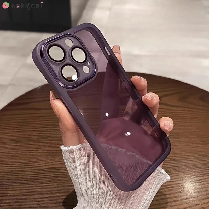 

For Vivo V50 Lite V40E V30E V40 V30 V29 V25 Pro Lite V29E V27E V27 V25E V23E V17 Phone Case Business Clear Soft Cover