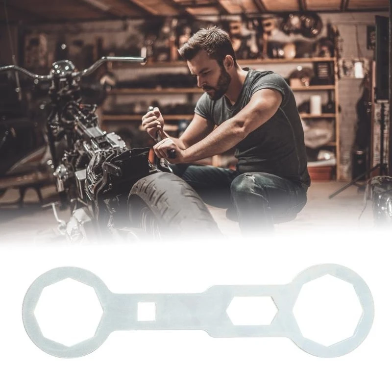 Motorcycle Fork Caps Wrench Dirt Bike Tool Motorcycle Shock Absorbers Maintenance Wrench For CRF/YZF/WRF 150 250 450 831F