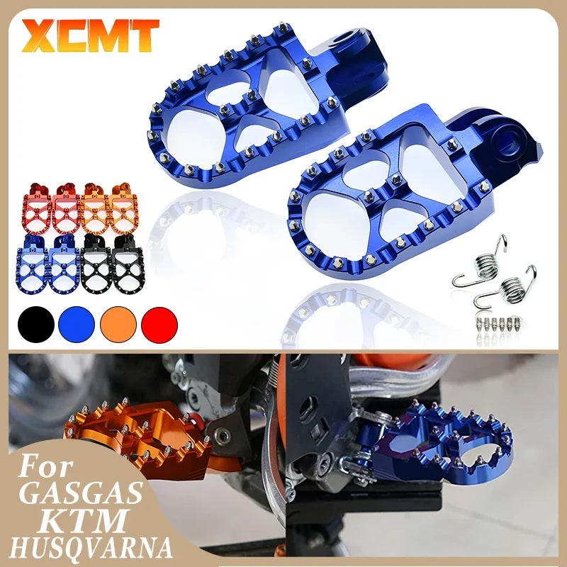 Motorcycle Aluminum For KTM Footpegs Foot Pegs Pedals Rest 65 85 125 150 250 350 450 500 SX SXF EXC EXC-F XC XCF XCF-W