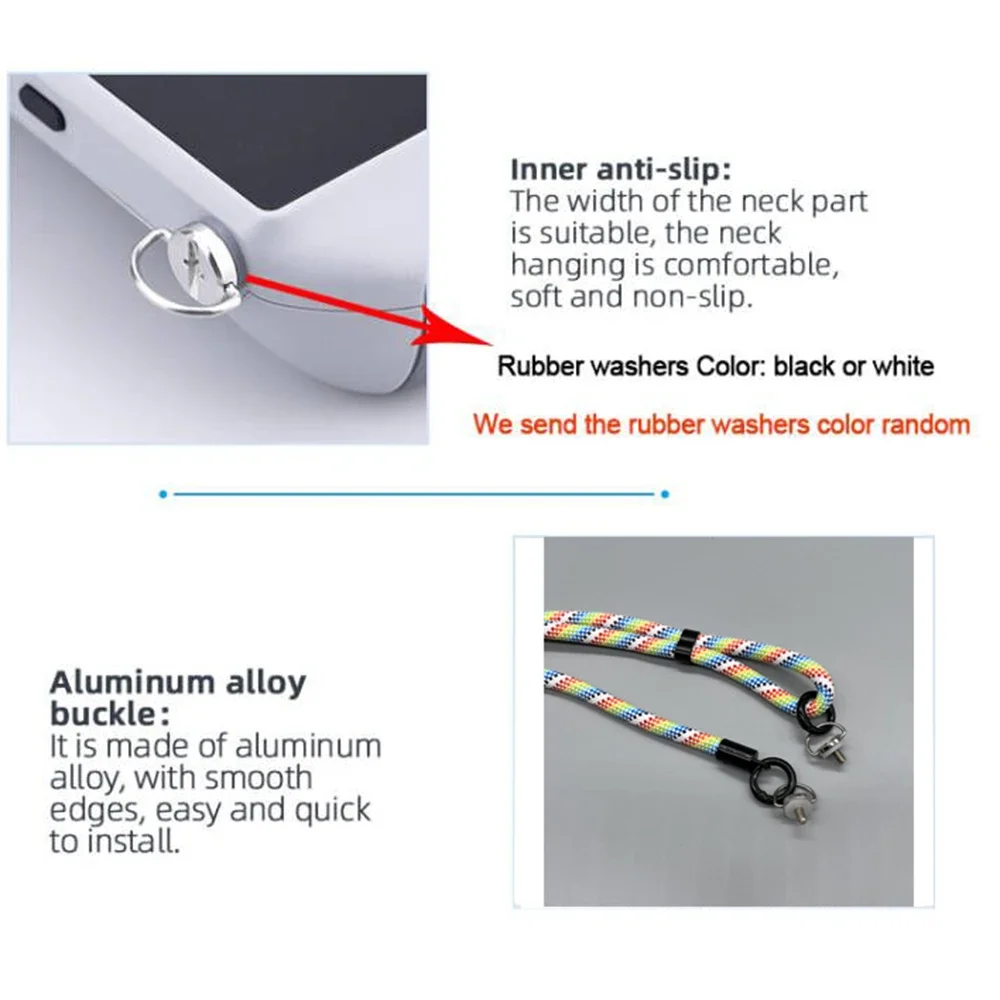 Adjustable Crossbody Lanyard for DJI AIR 3S/AIR 3/Mini 4 PRO /Mavic 3 PRO for DJI RC 2/RC/RC PRO with Screen Control Neck Strap