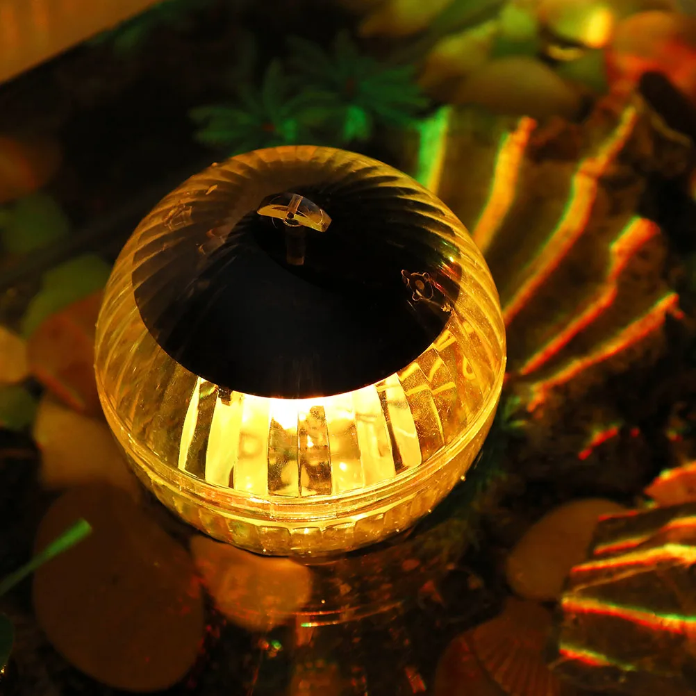 

2pcs Floating Light Solar Powered Waterproof Led Pond Lamp Color Decoration Garden Light For Party Backyard